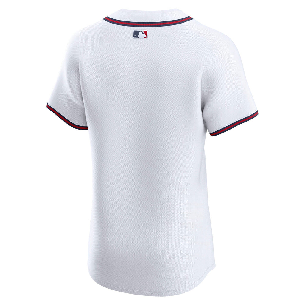 Atlanta Braves White Home Elite Baseball Jersey