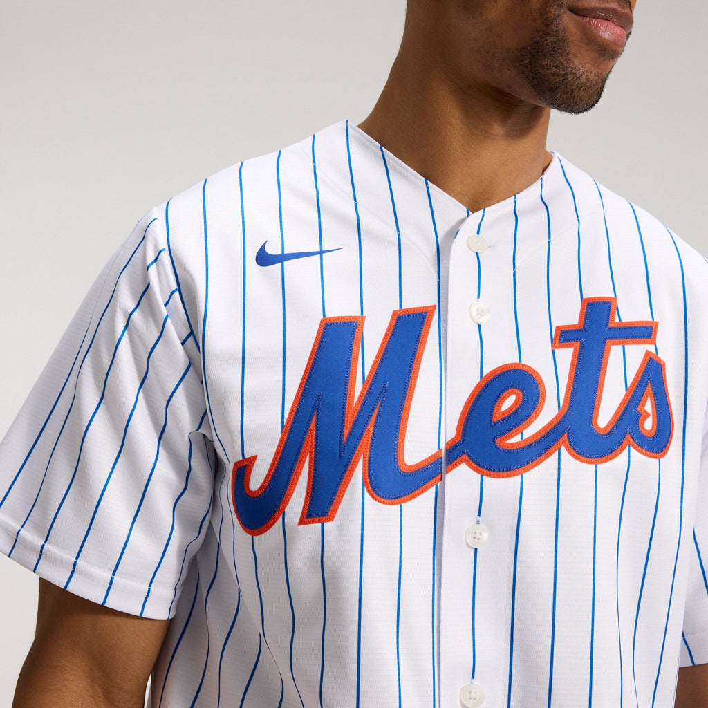 New York Mets White Home Replica Player Baseball Jersey