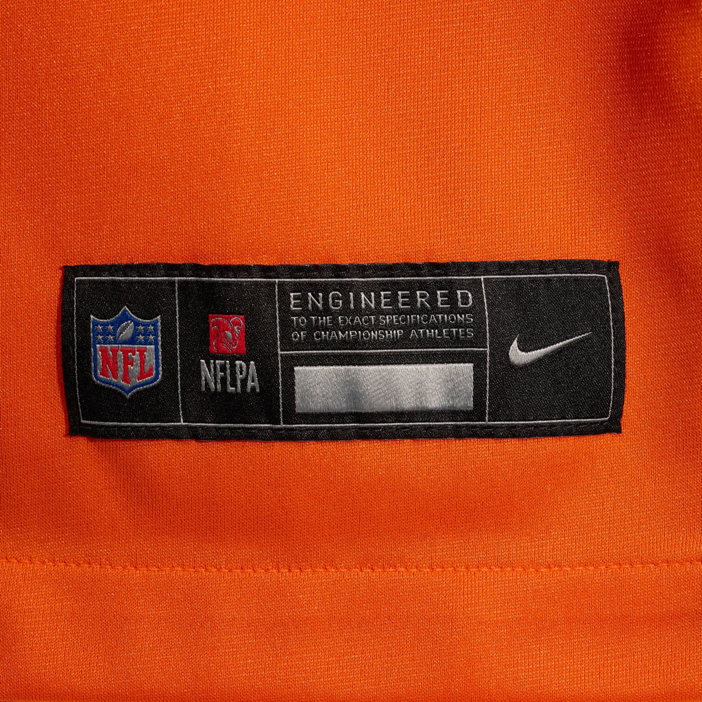 Denver Broncos Alex Singleton Orange Alternate Game Football Jersey