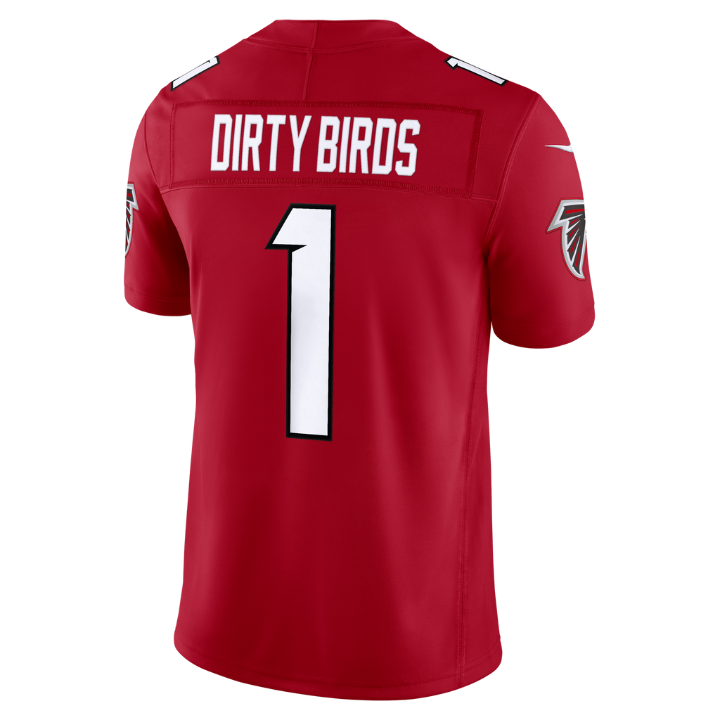 Atlanta Falcons Dirty Birds Red Team Vapor F.U.S.E. Stitched Limited Football Jersey