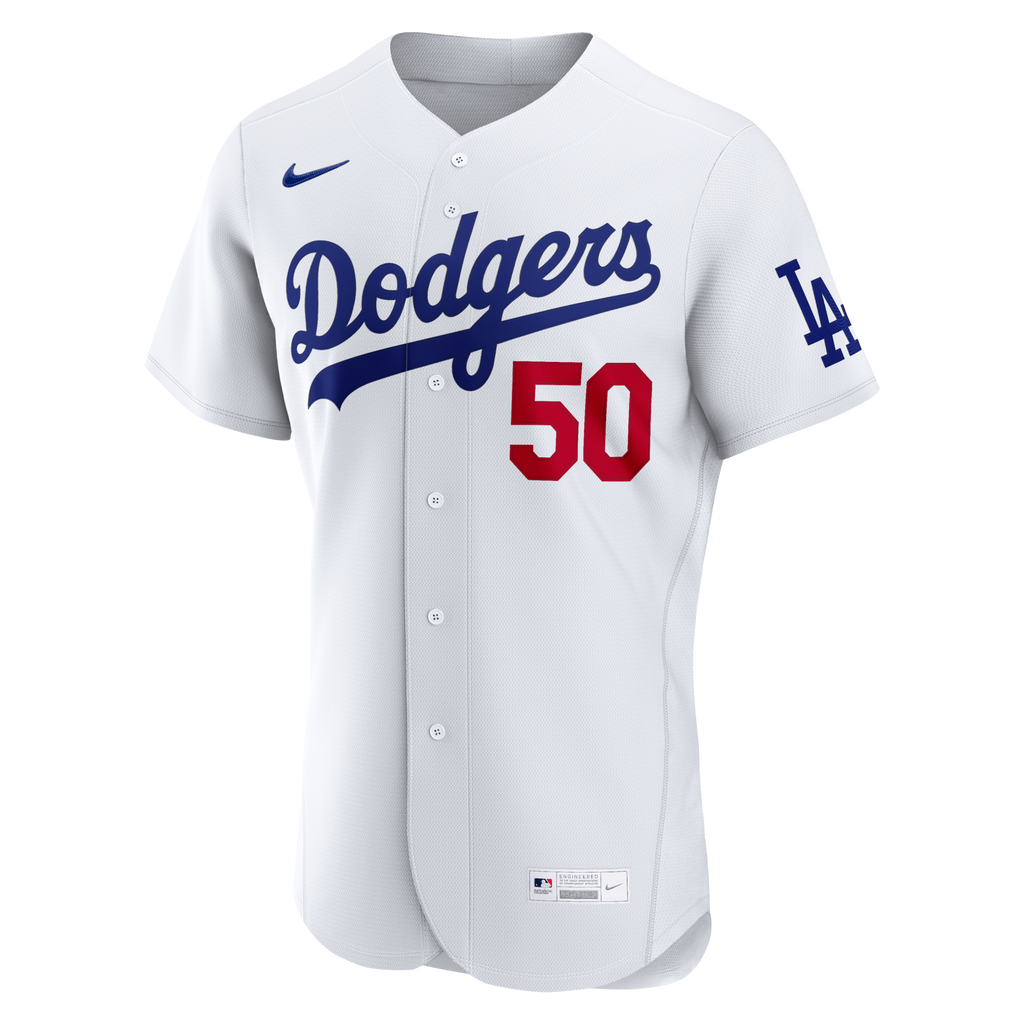 Los Angeles Dodgers Mookie Betts White Home Baseball Jersey