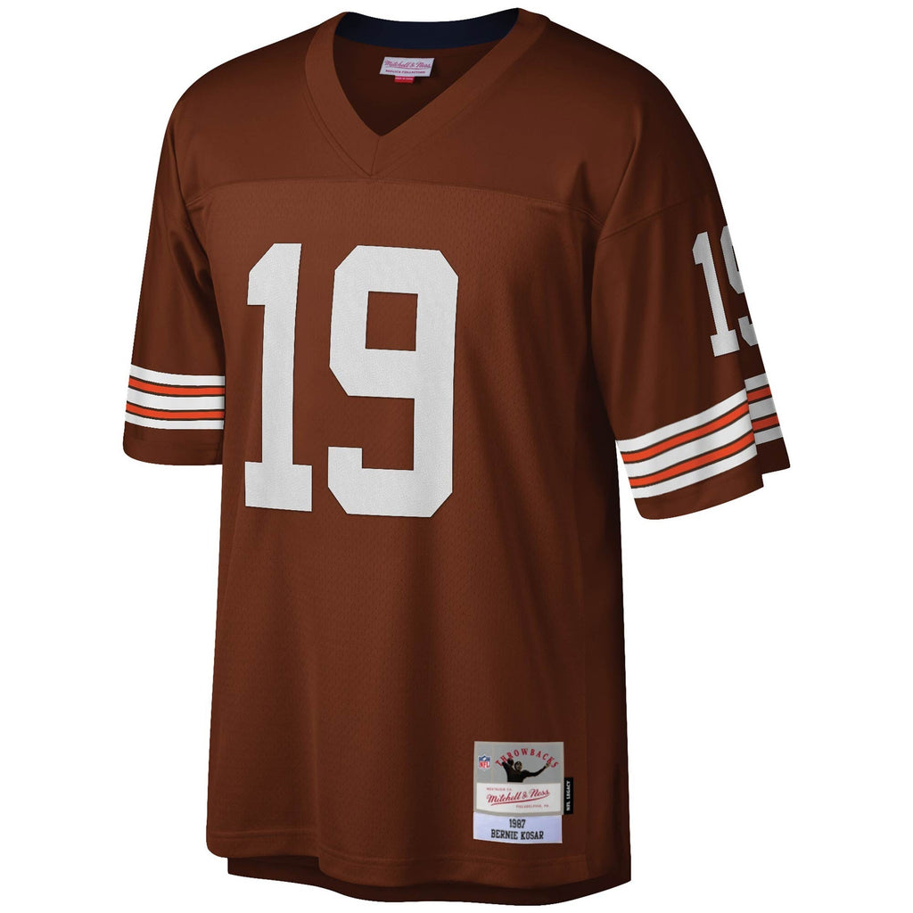 Cleveland Browns Bernie Kosar Brown Legacy Replica Football Jersey