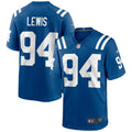 Indianapolis Colts Tyquan Lewis Royal Game Football Jersey