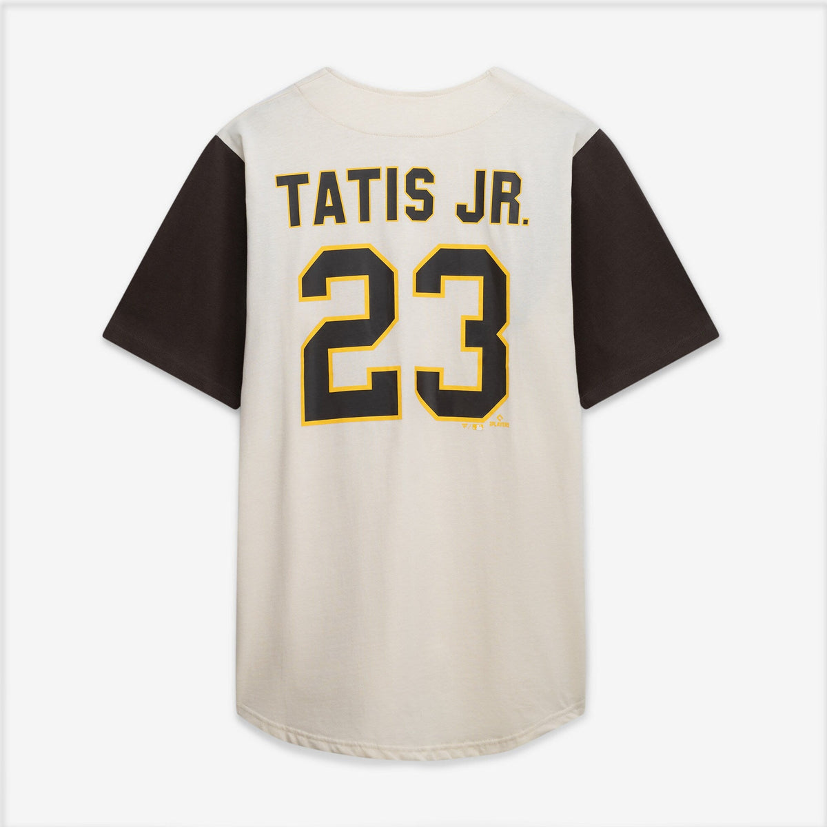 San Diego Padres Profile Cream/Brown Big & Tall Two-Color Fashion Baseball Jersey