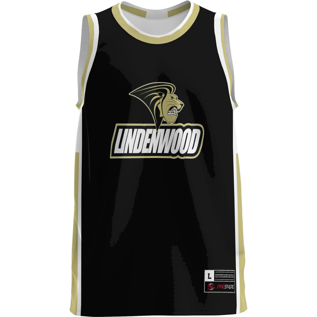 Lindenwood Lions Lightweight Basketball Jersey - Gold