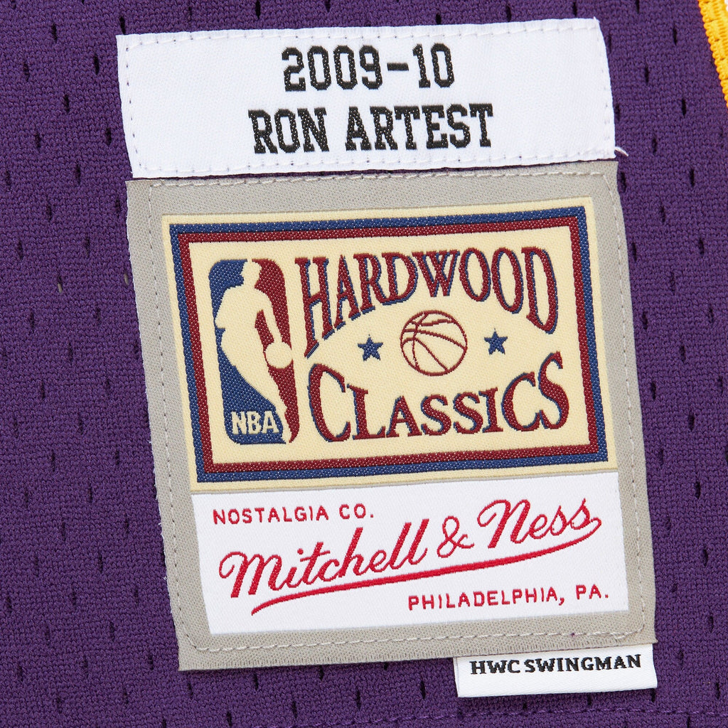 Los Angeles Lakers Ron Artest 2009 Dark Jersey - Purple