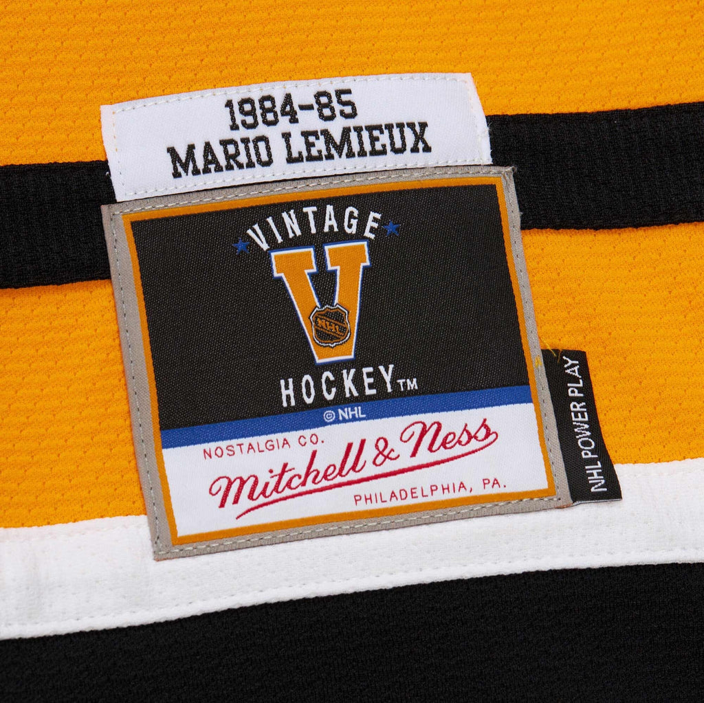 Pittsburgh Penguins Mario Lemieux Gold 1984-85 Power Play Jersey