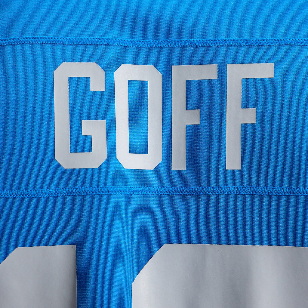 Detroit Lions Jared Goff Blue Alternate Game Football Jersey