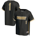 #1 Vanderbilt Commodores Lightweight Baseball Jersey - Black