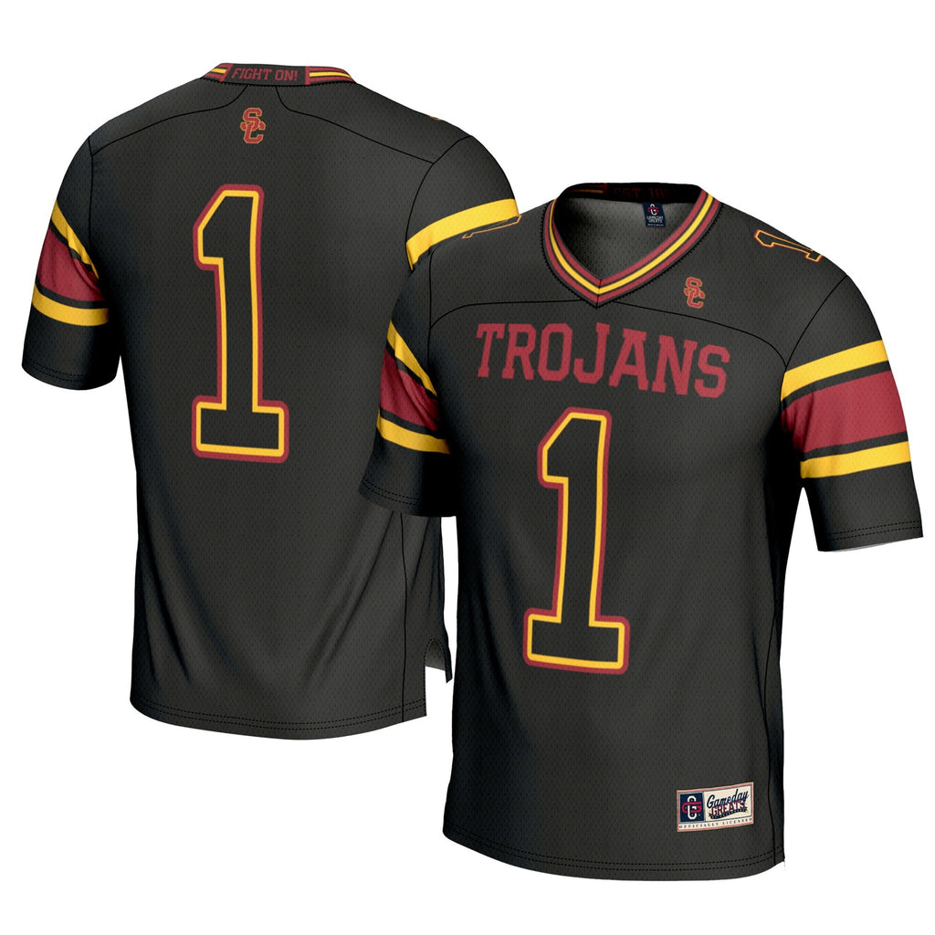 #1 Black USC Trojans Football Jersey