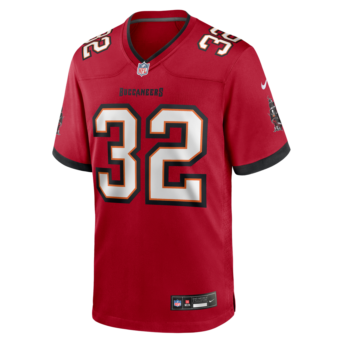 Tampa Bay Buccaneers Josh Hayes Red Game Football Jersey
