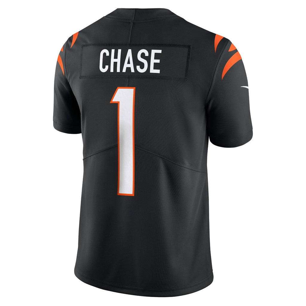 Cincinnati Bengals Ja'Marr Chase Black Vapor Untouchable Limited Football Jersey