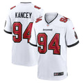 Tampa Bay Buccaneers Calijah Kancey White Game Football Jersey