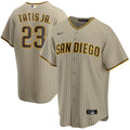 San Diego Padres Fernando Tatis Jr. Tan Alternate Replica Player Baseball Jersey