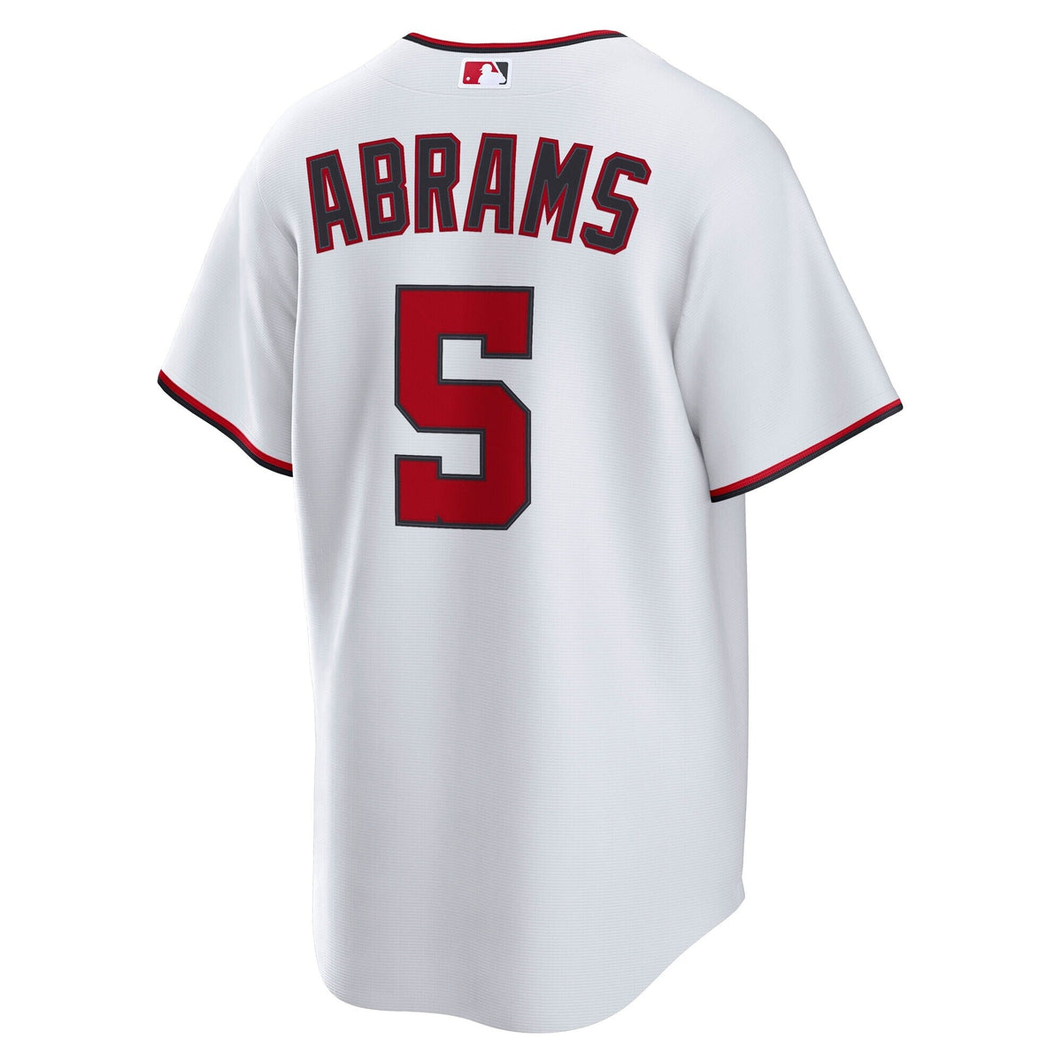 Washington Nationals CJ Abrams White Home Replica Baseball Jersey