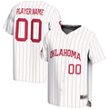 Oklahoma Sooners NIL Pick-A-Player Lightweight Baseball Jersey - White