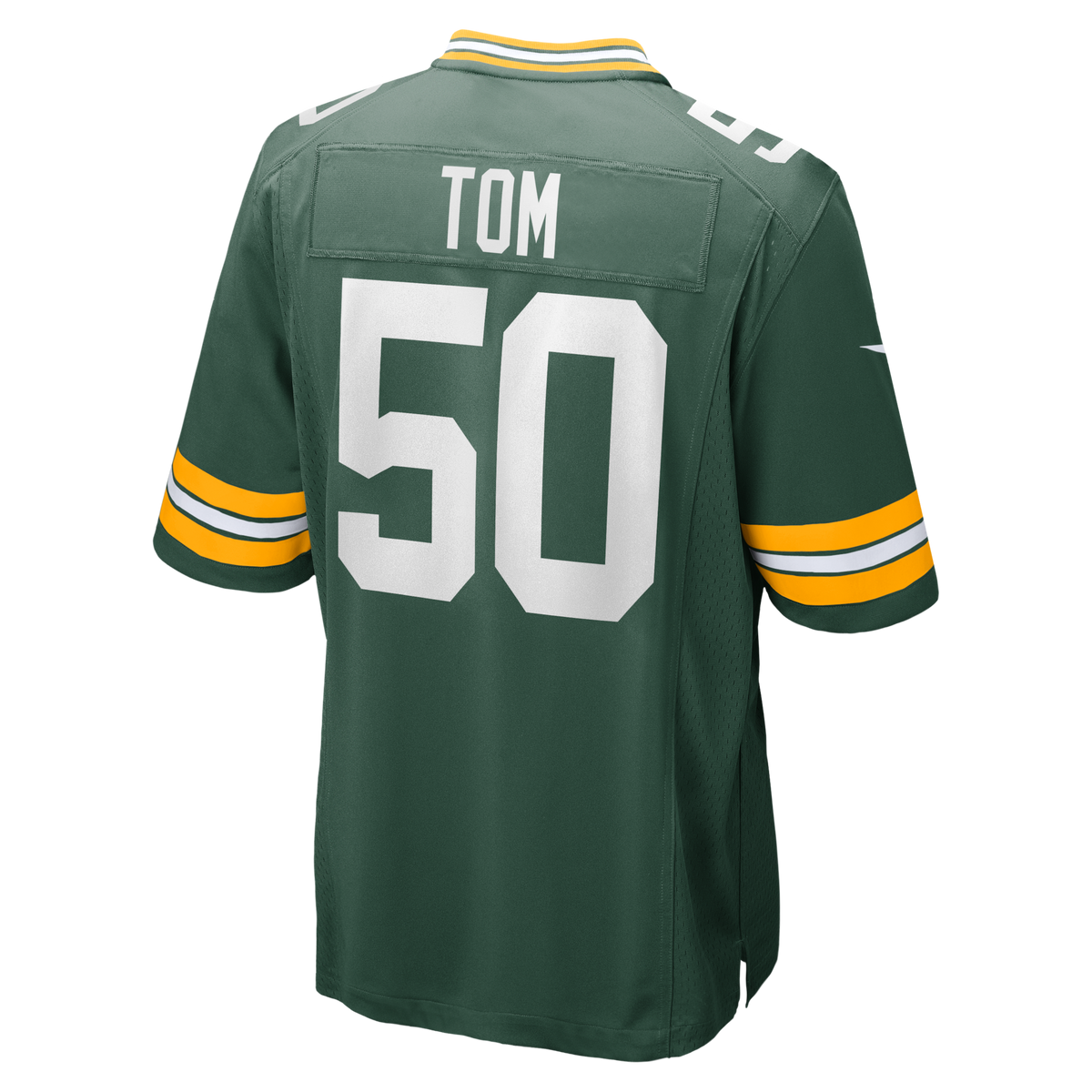 Green Bay Packers Zach Tom Green Game Player Football Jersey