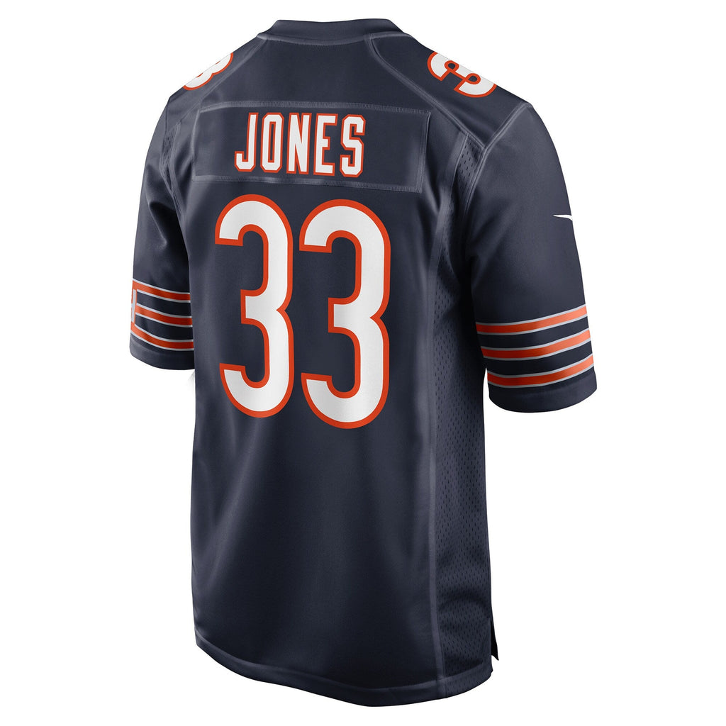 Chicago Bears Jaylon Jones Navy Team Game Football Jersey