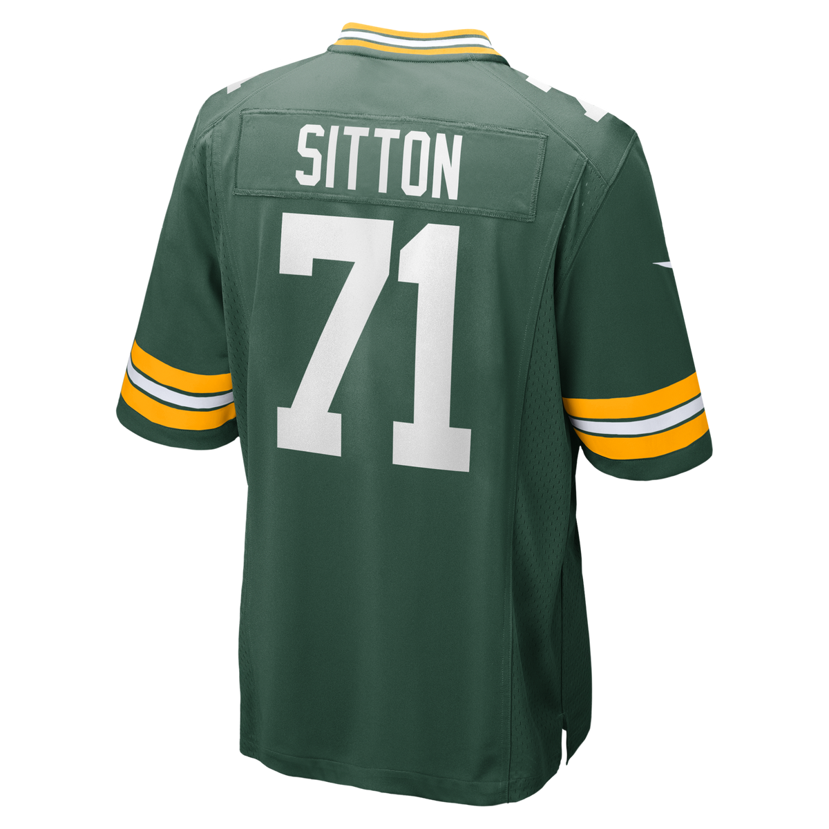 Green Bay Packers Josh Sitton Green Retired Game Football Jersey