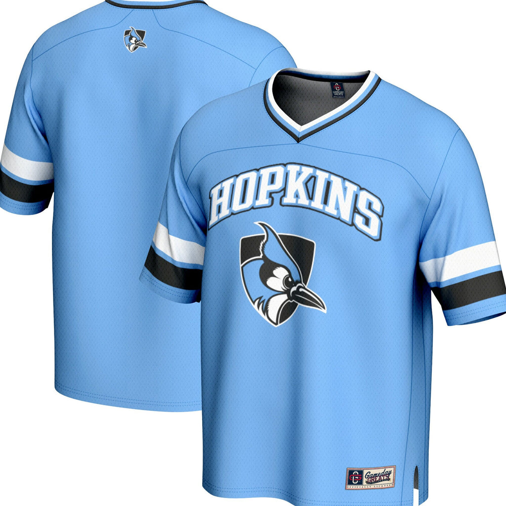 Johns Hopkins Blue Jays Spirit Football Jersey - Light Blue