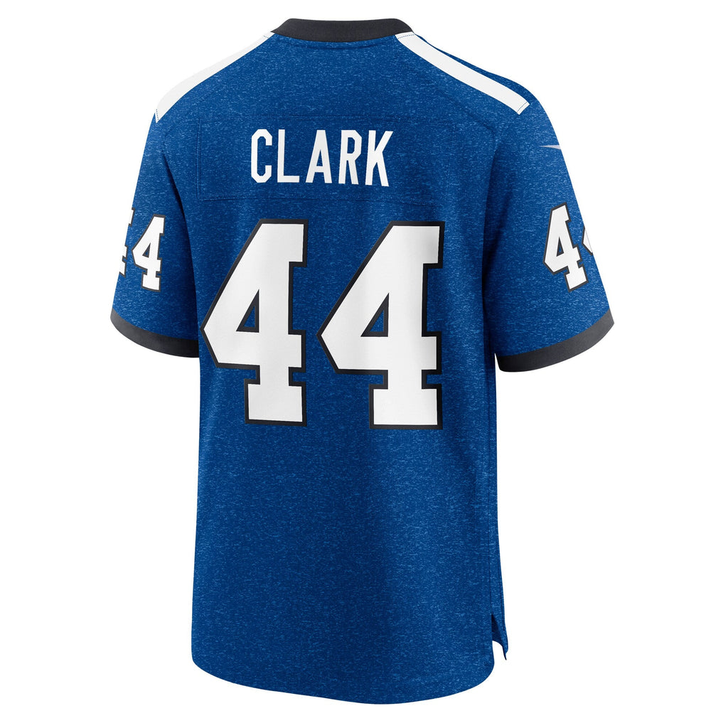 Indianapolis Colts Dallas Clark Blue Retired Player Alternate Game Football Jersey