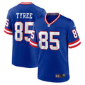 New York Giants David Tyree Royal Retired Player Alternate Game Football Jersey