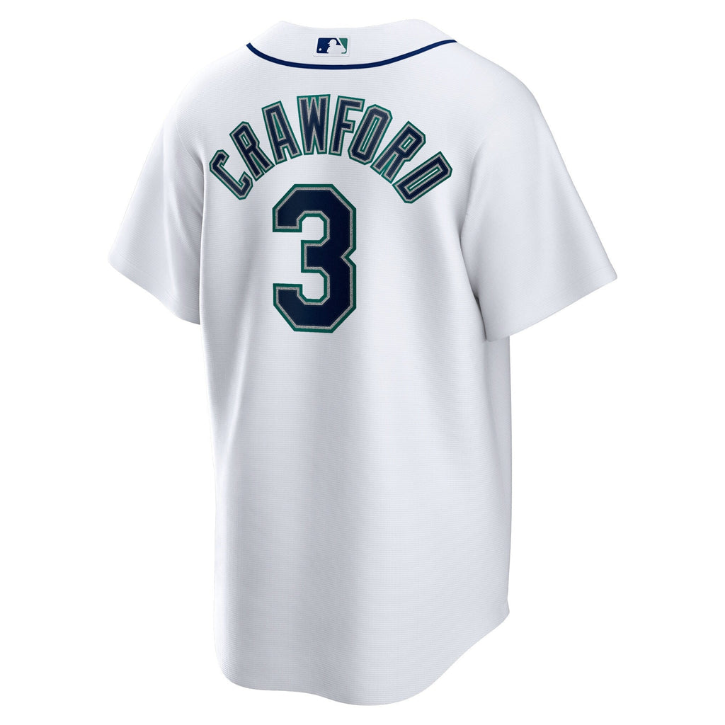 Seattle Mariners JP Crawford White Home Replica Baseball Jersey