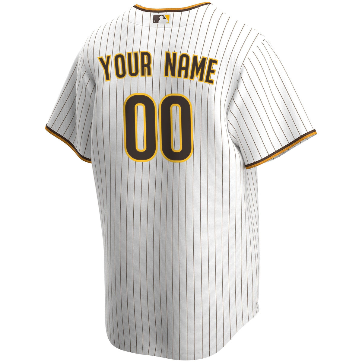 San Diego Padres White Home Replica Custom Baseball Jersey