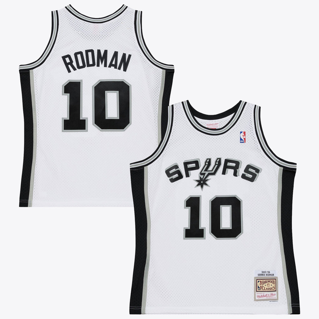 San Antonio Spurs Dennis Rodman 1993 Jersey - White