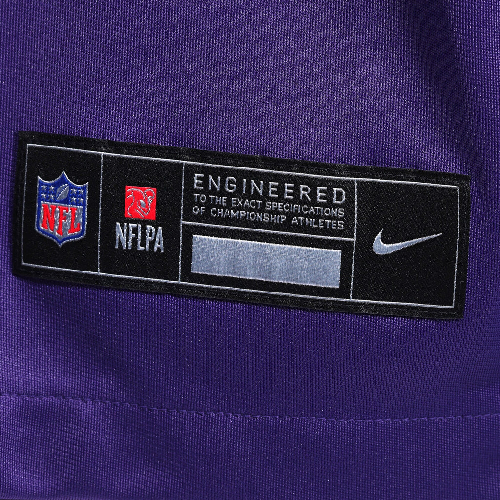 Minnesota Vikings Jay Ward Purple Team Game Football Jersey