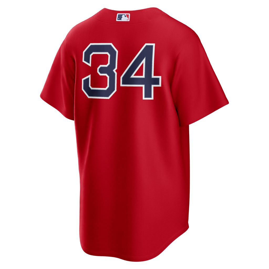 Boston Red Sox David Ortiz Red Alternate Replica Baseball Jersey