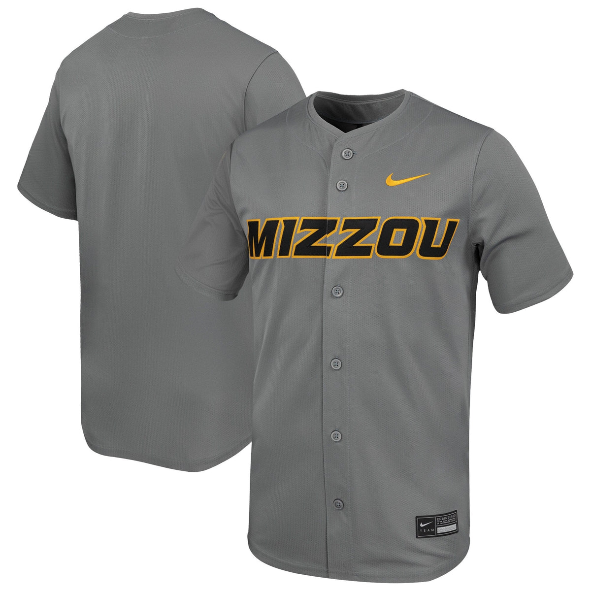 Gray Missouri Tigers Limited Baseball Jersey