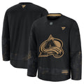 Colorado Avalanche Black 2024 Military Appreciation Practice Jersey