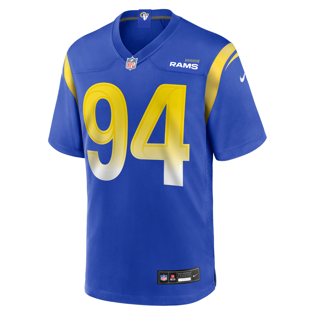 Los Angeles Rams Desjuan Johnson Royal Home Game Football Jersey