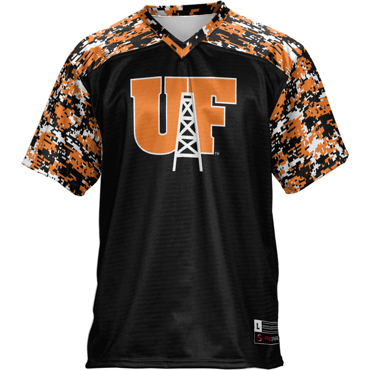 Findlay Oilers Camo Football Jersey - Black