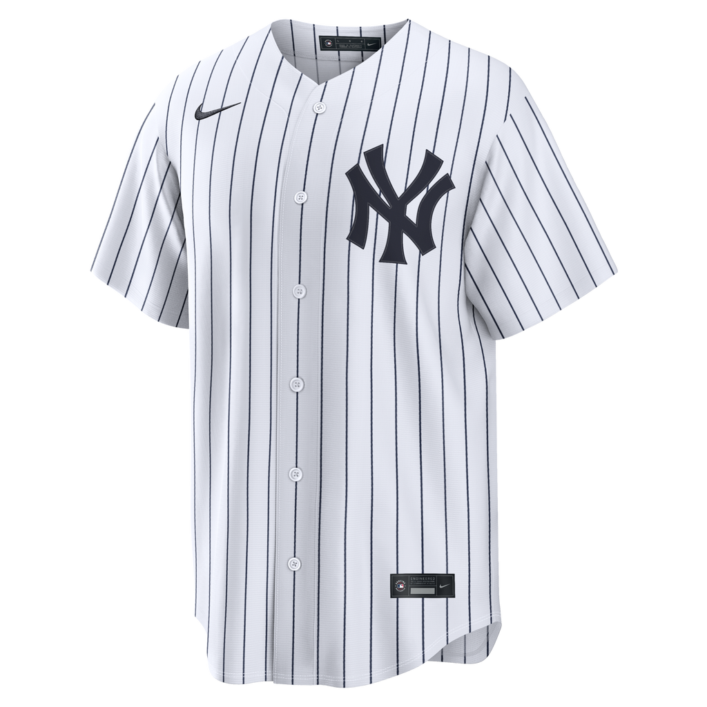 New York Yankees Luis García Jr. White Home Replica Baseball Jersey