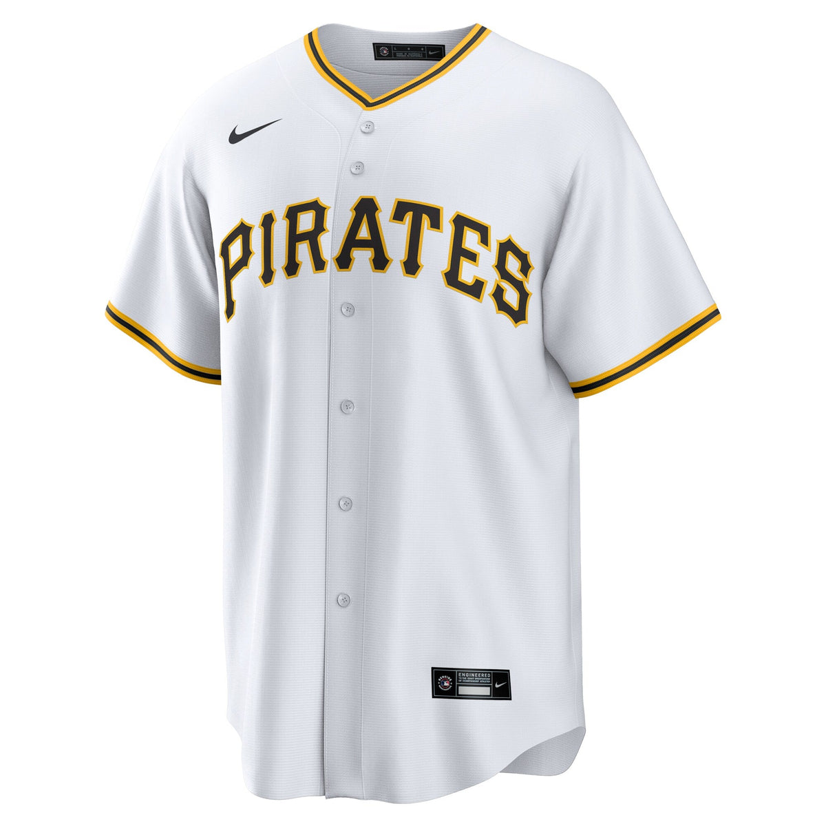 Pittsburgh Pirates White #1 Groom Home Replica Baseball Jersey