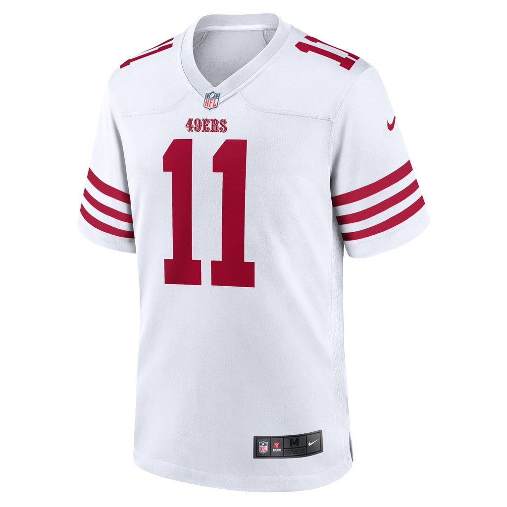 San Francisco 49ers Brandon Aiyuk White Player Game Football Jersey