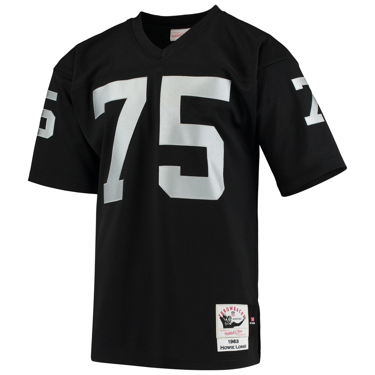 Las Vegas Raiders 1983 Howie Long Black Throwback Retired Player Football Jersey