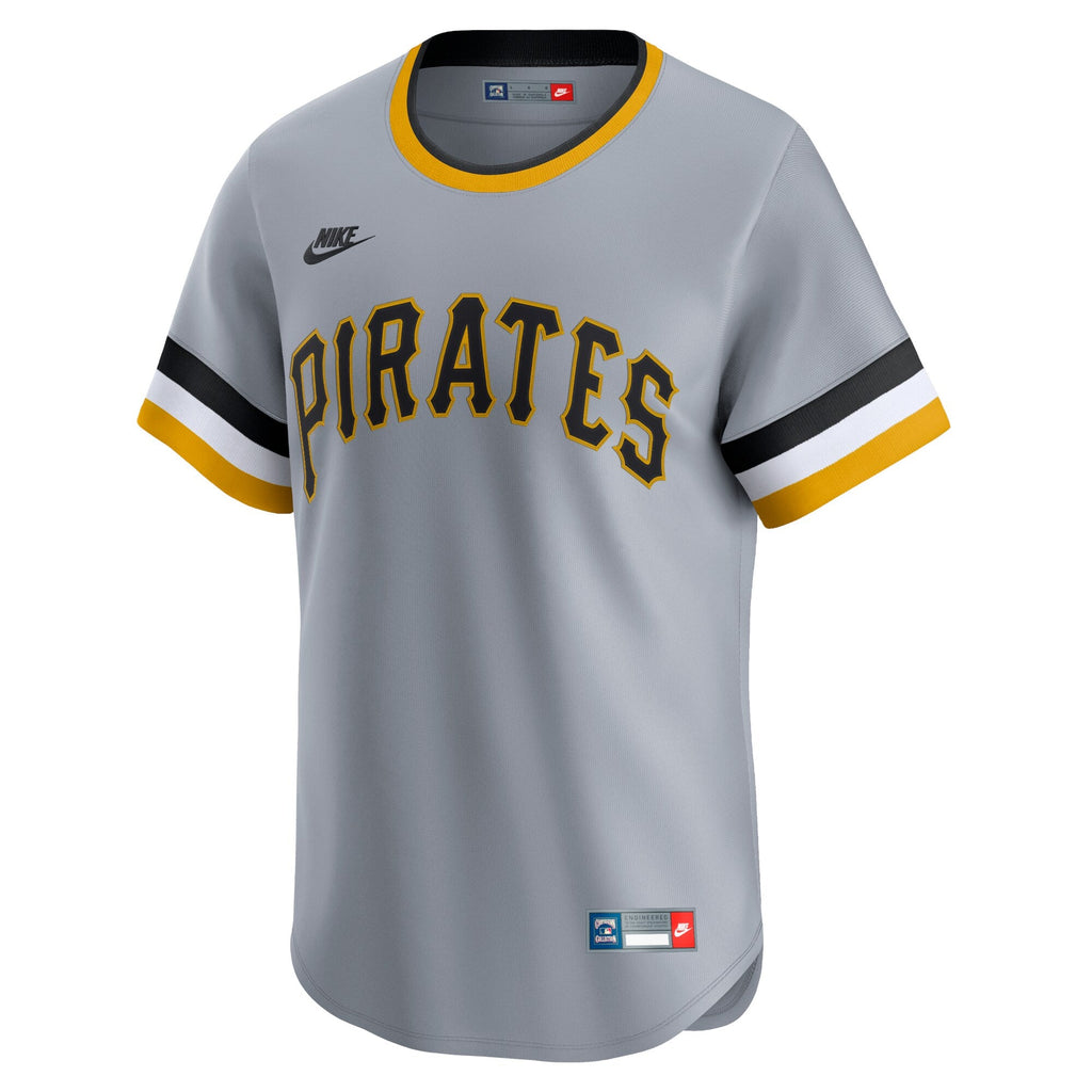 Pittsburgh Pirates Gray Cooperstown Collection Limited Baseball Jersey