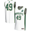 #49 Charlotte 49ers Lightweight Basketball Jersey - White