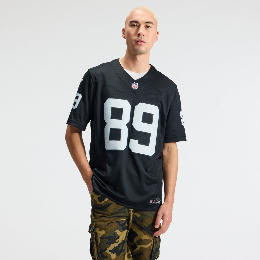 Las Vegas Raiders Brock Bowers Black Team Vapor F.U.S.E. Stitched Limited Football Jersey