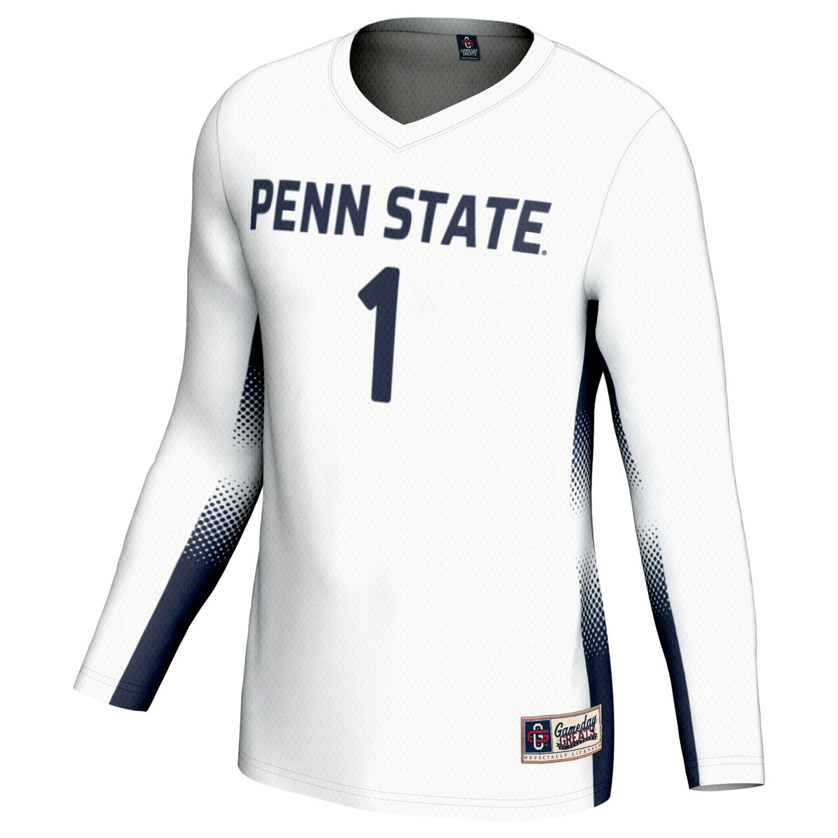 #1 Penn State Nittany Lions Lightweight Volleyball Jersey - White