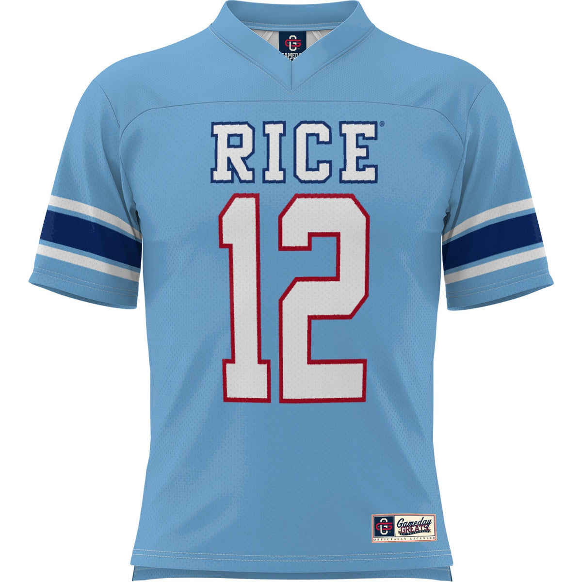 #1 Rice Owls Football Jersey - Light Blue