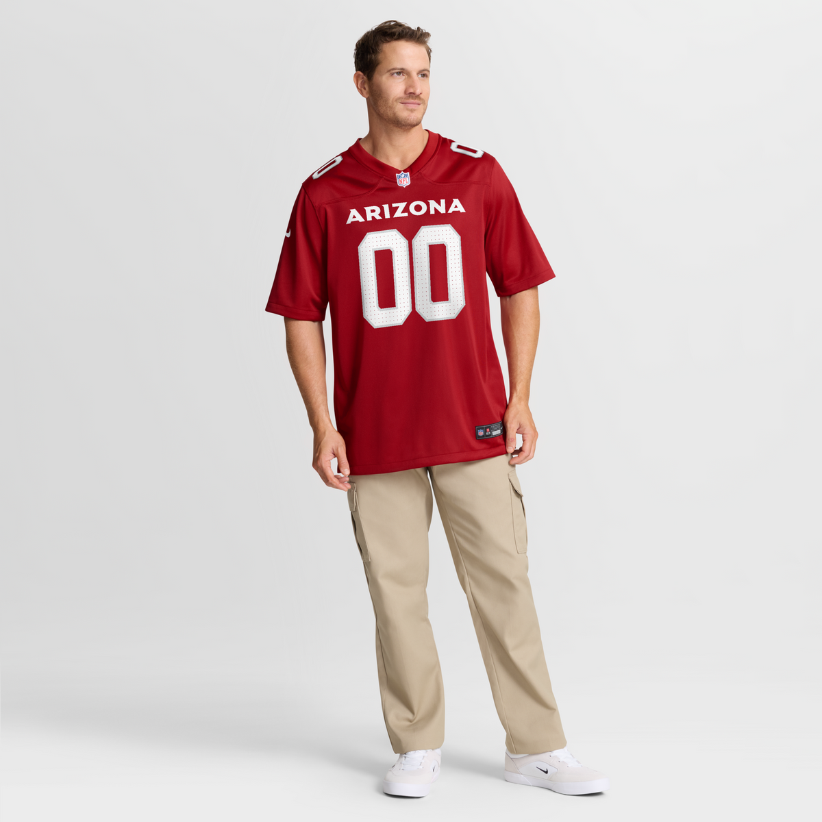Arizona Cardinals Cardinal Custom Game Football Jersey
