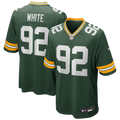 Green Bay Packers Reggie White Green Game Retired Player Football Jersey