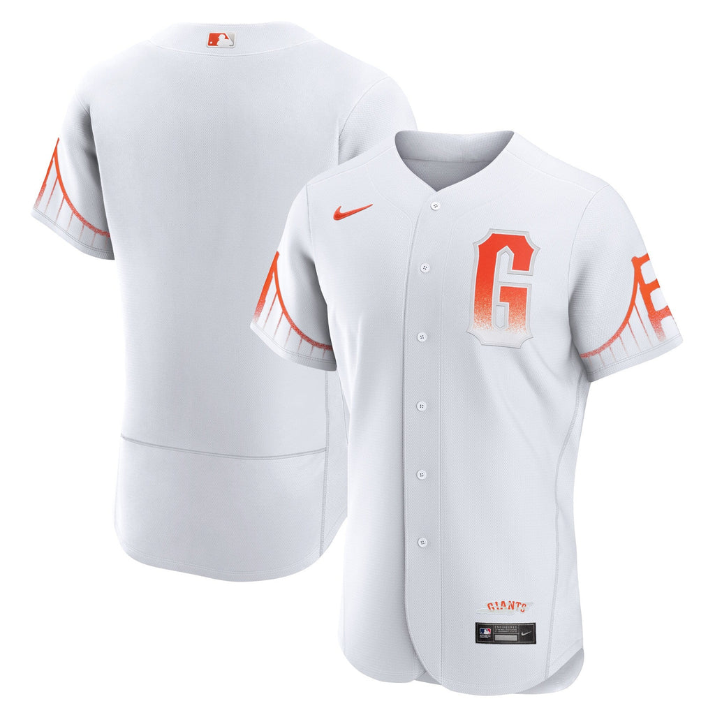 San Francisco Giants White City Connect Baseball Jersey