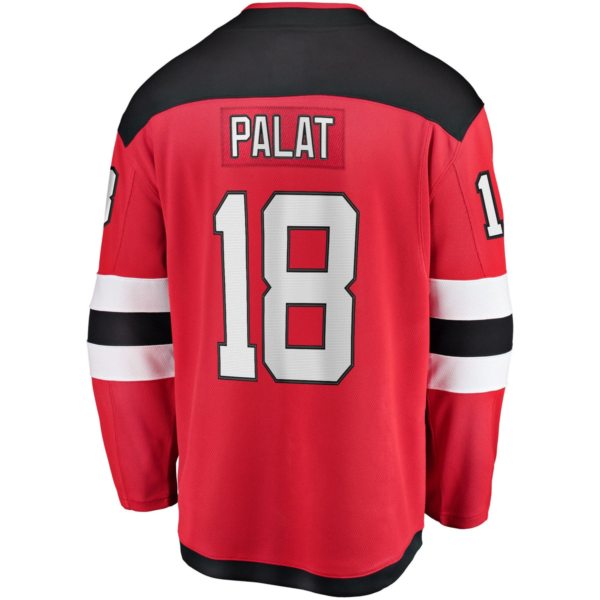 New Hockey Jersey Devils Ondrej Palat Red Home Breakaway Player Jersey