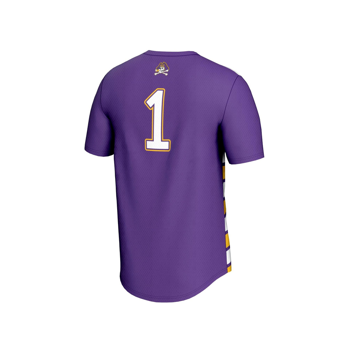 #1 ECU Pirates Lightweight Soccer Fashion Jersey - Purple