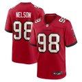 Tampa Bay Buccaneers Anthony Nelson Red Game Football Jersey